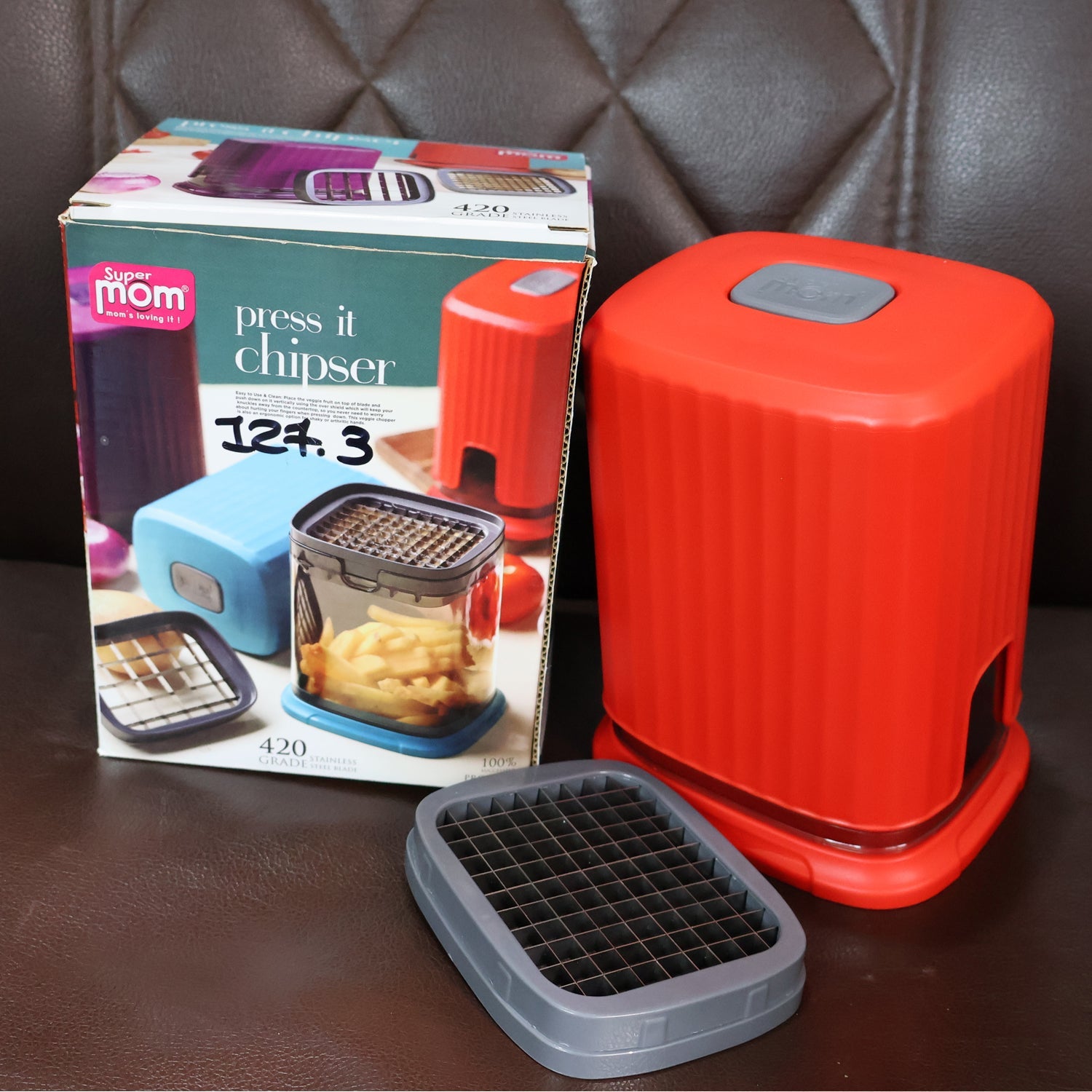 Supermom Multipurpose Onion, Garlic & Vegetable Chopper (1 Pc) Supermom Multipurpose Onion, Garlic & Vegetable Chopper (1 Pc)